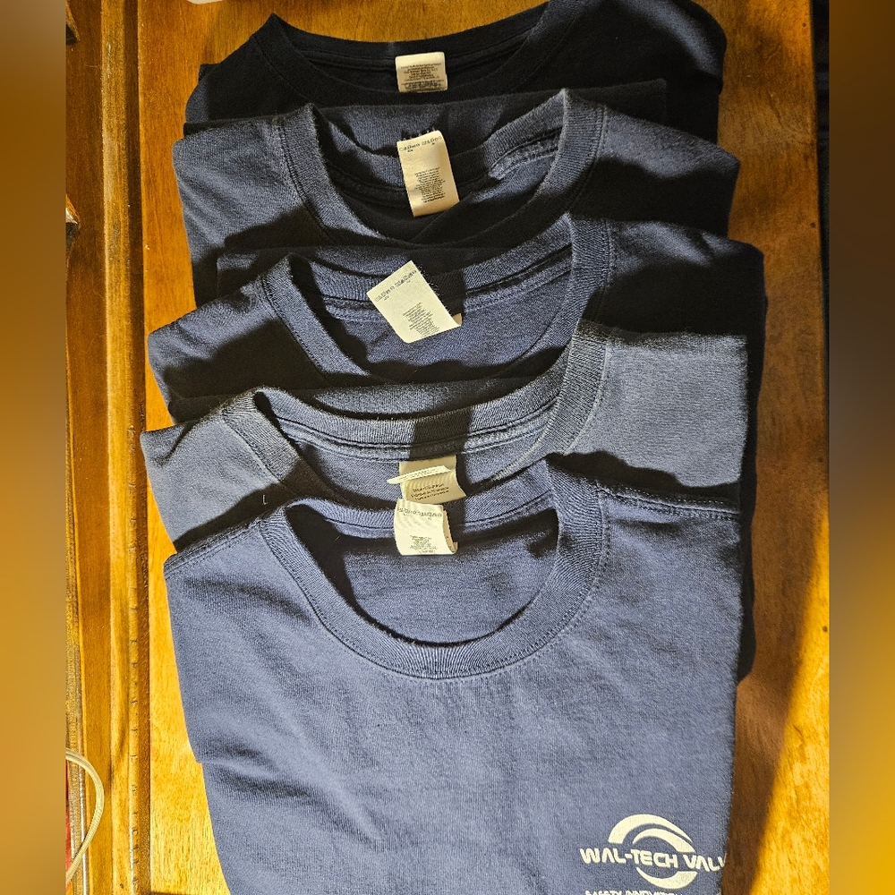 Vintage Work Gildan Ultra Cotton Navy T-Shirt